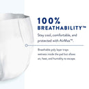 Prevail Air Overnight Briefs Overnight Absorbency, Size 2 (Case of 72)
