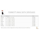 Ossur Formfit Low Profile Ankle Brace with Speed Lace, Medium (Each)