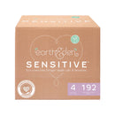 Earth & Eden Sensitive Baby Diapers, Size 4 for Babies Weighing 22 – 37 lbs. (Case of 192)