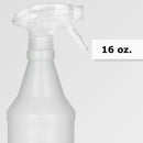 Spray Bottle with Trigger Spray Mechanism, 1 Pint Capacity, Made of HDPE (Each)