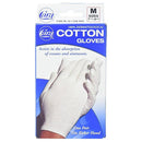Cara Inc Cara Cotton Gloves Aid in Infection Prevention & Absorption of Moisturizers, MD 