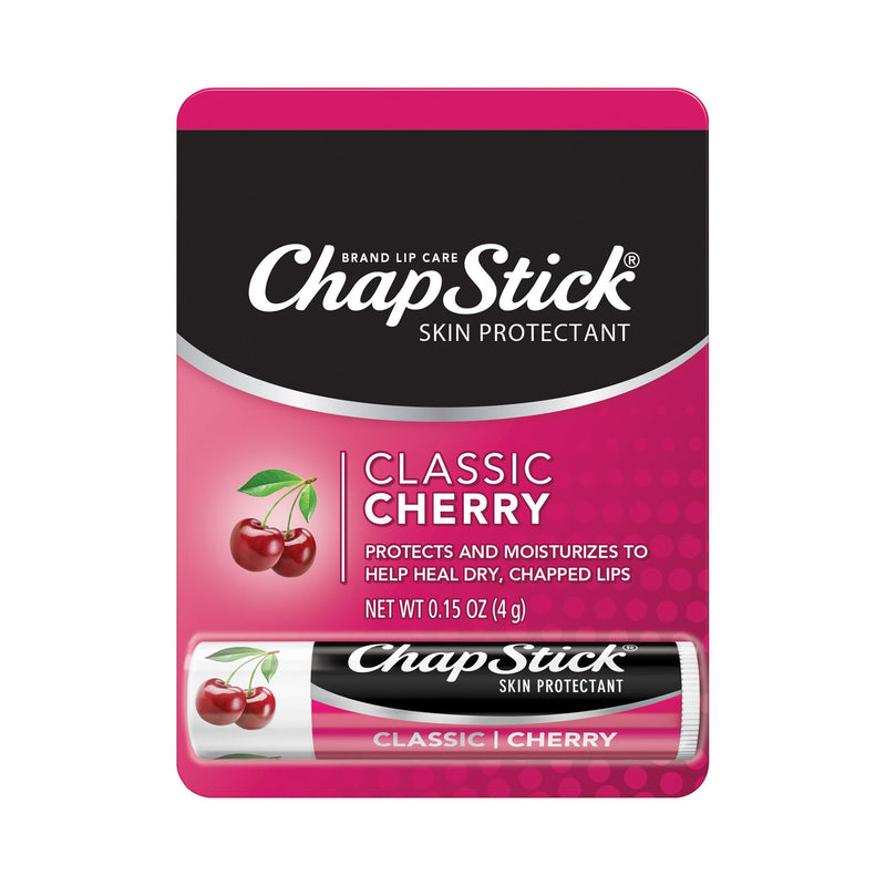ChapStick Cherry Lip Balm, 0.15-ounce tube (Carton of 12)
