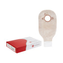Hollister New Image 2-Piece Transparent Colostomy Pouch, Pre-cut to Fit 44mm, Green Match (10/BX) 