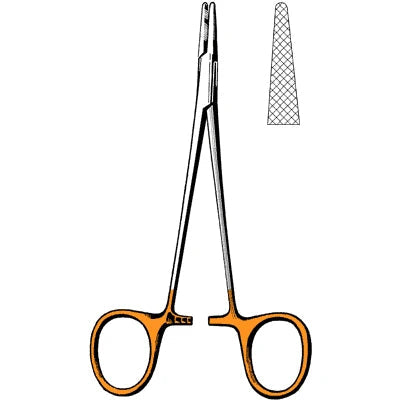 Surgi-OR TC Halsey / Webster Needle Holder - 5", Serrated - 95-133 