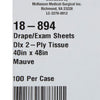 McKesson Nonsterile Physical Exam Drape, 40 x 48 Inch (Case of 100)