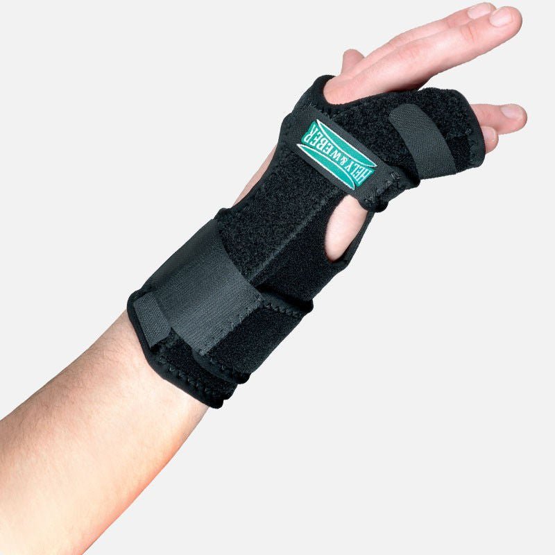 Hand / Finger Brace TKO Standard Neoprene / Nylon / UBL Right Hand Black One Size Fits Most (Each)