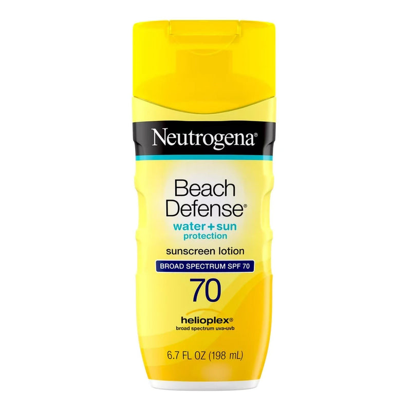 Neutrogena Beach Defense Water + Sun Protection Sunscreen Lotion SPF 70 (Each)