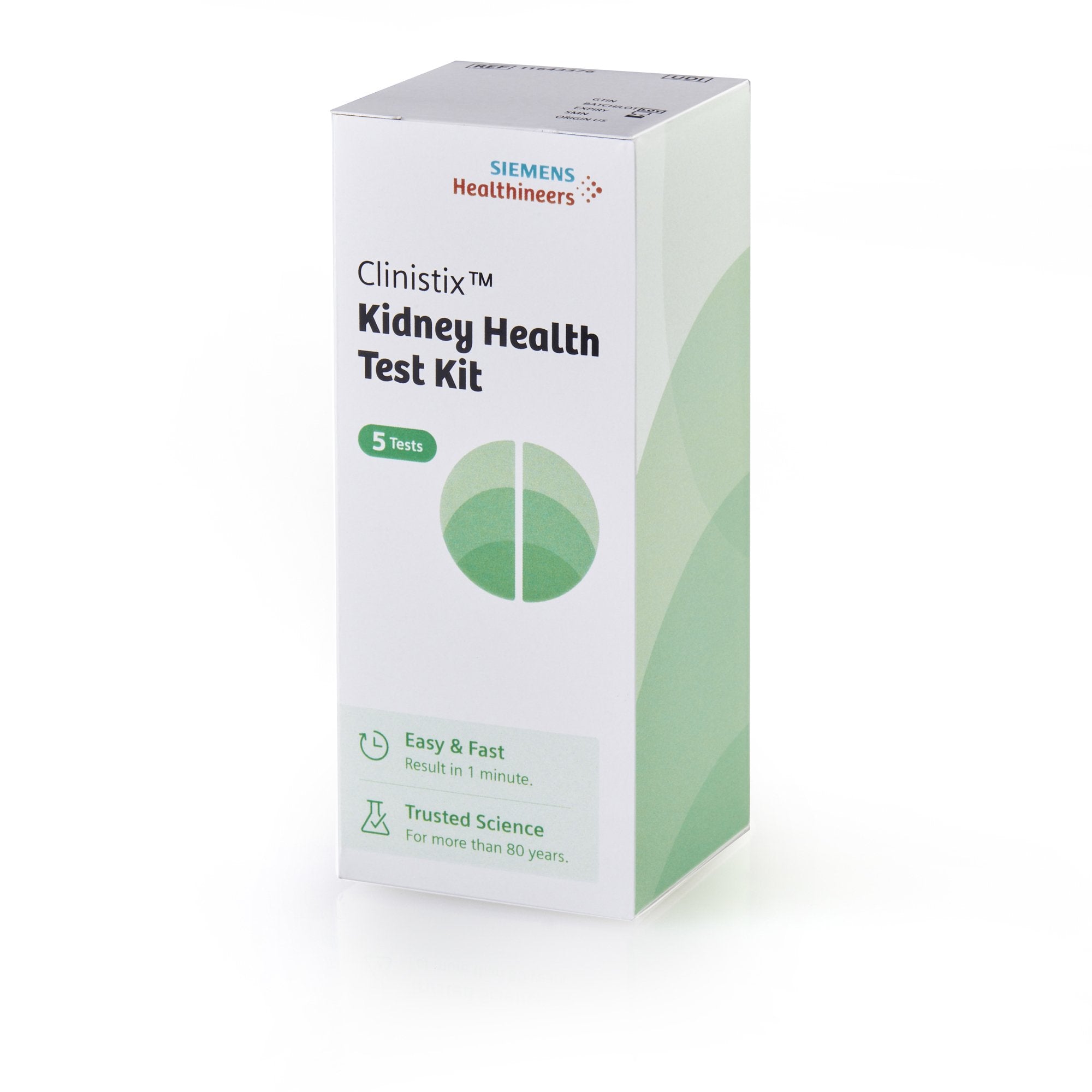 Siemens Clinistix Kidney Health Test Kit, Urine Test Strips, Five Tests (24/CS)