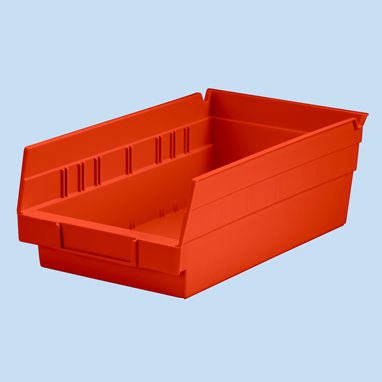 Shelf Bin Blue Plastic 4 X 6-5/8 X 11-5/8 Inch (Each)