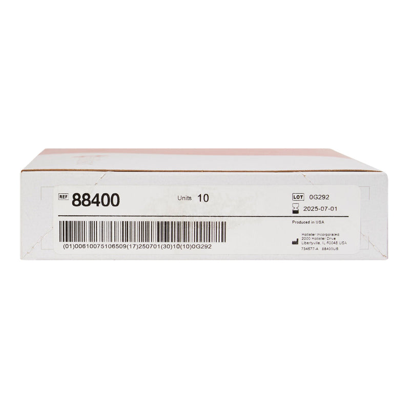 Premier 88400 1-Piece Transparent Colostomy Pouch, Cut to Fit Stomas up to 55mm (Box of 10)