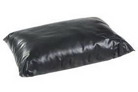 Bed Pillow AliMed 12 X 18 Inch Black Reusable (Each)