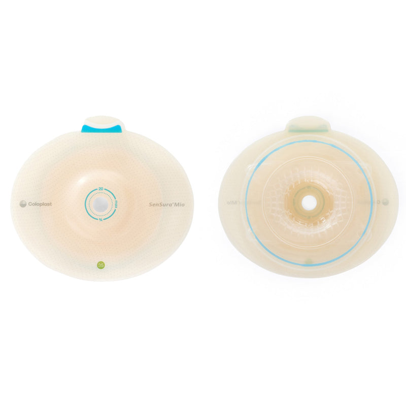 Coloplast SenSura Mio Convex Flex Ostomy Barrier, Trim to fit 10 – 20 mm Stoma Opening (5/BX)