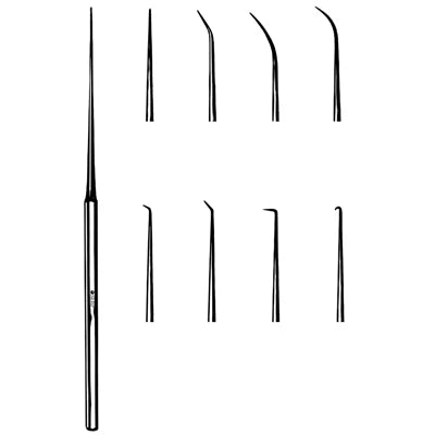 Sklar Barbara Pick - 0.6mm, Angled 45° - 65-3318