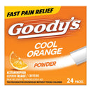 Med-Tech Products Goody's Pain Reliever Powder Packs Cool Orange 