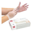 Basic Vinyl Exam Glove, Extra Large, White (Box of 100 Items)