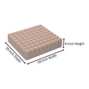 Geo-Matt Seat Cushion for Wheelchairs, 18 x 16 x 4 Inch (Case of 6)