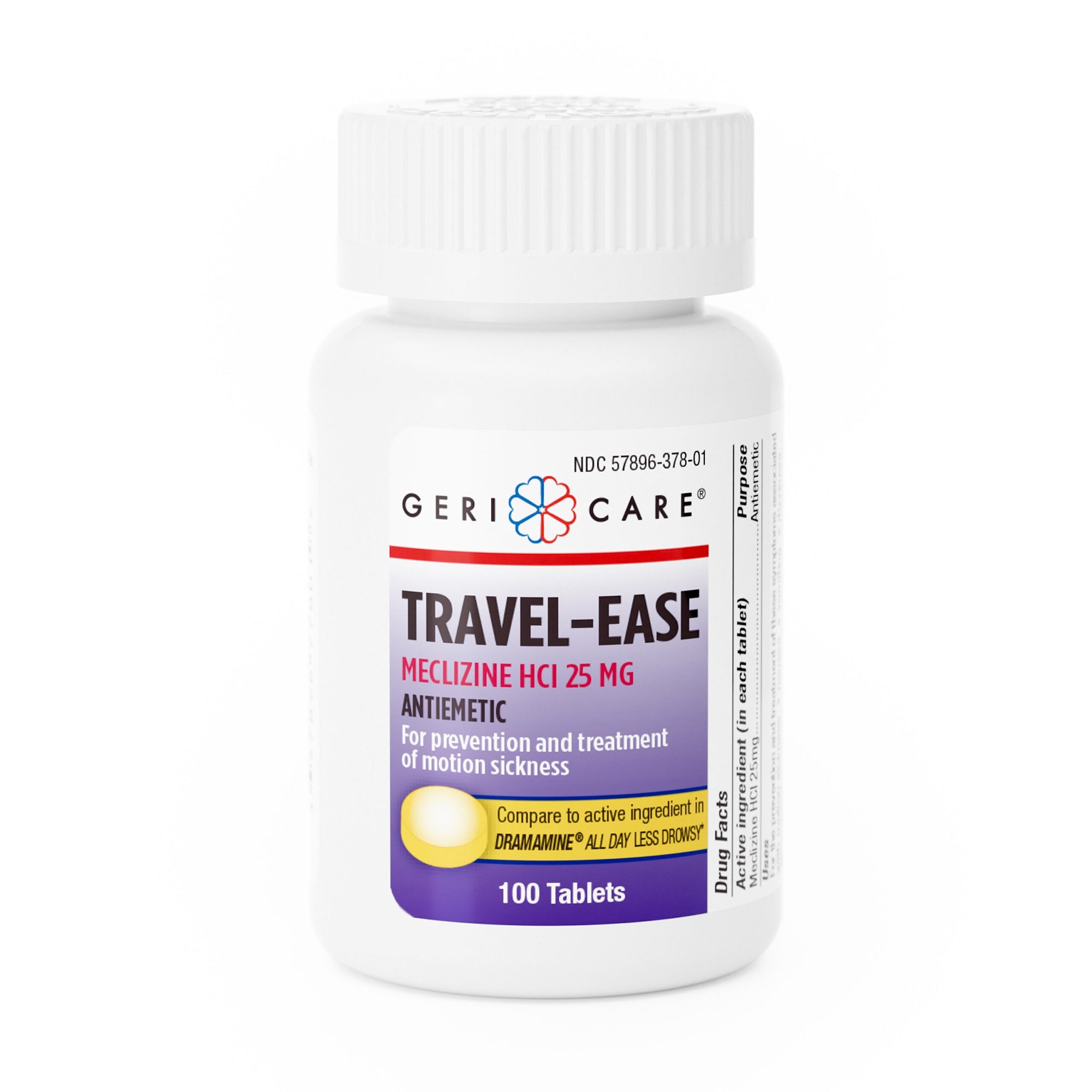 Geri-Care Geri-Care Travel-Ease Meclizine Tablets (12/CS) 