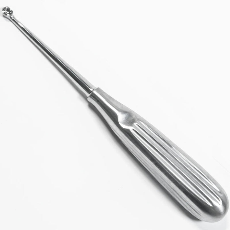 Sklar Bruns Curette - 6-3/4", Round, Oval,