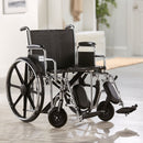 McKesson Bariatric Wheelchair, 24-Inch Seat Width, 450-lb. Capacity 