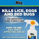 Prestige Medical Nix Lice Killing Furniture Treatment Spray, 5-ounce bottle 