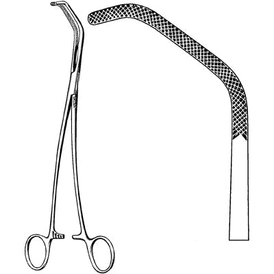 Sklar Satinsky Vena Cava Clamp (CensiTrac Marked) - 52-1695c 
