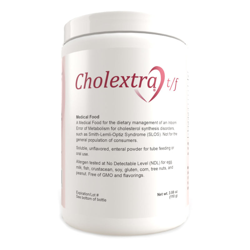 Solace Nutrition Tube Feeding Formula Cholextra t/f Unflavored Powder 110 Gram Jar 
