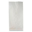 White Paper Bag, 4.17 x 6.13 x 12.44 Inch