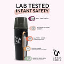 Ceres Chill Demigoddess Stainless Steel Mini Breast Milk Chiller Container (12/CS) 