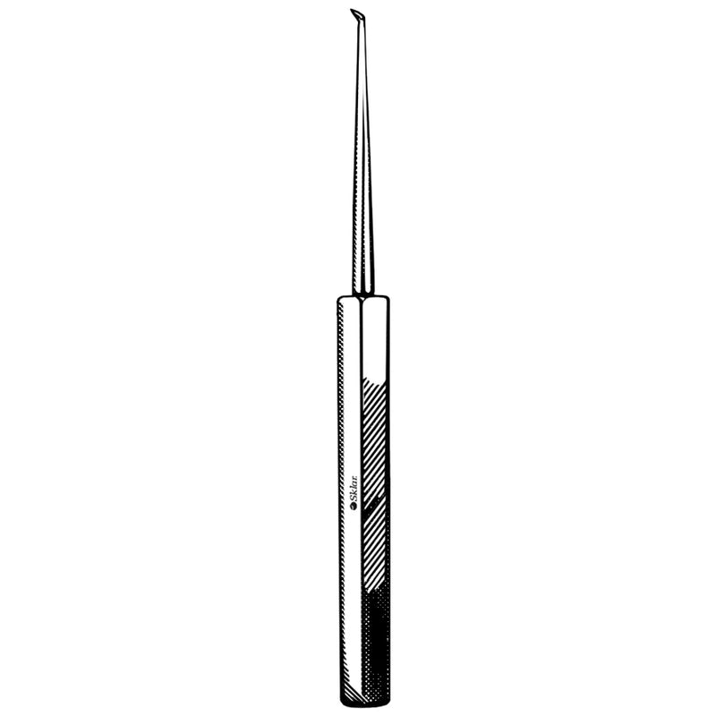 Sklar Sypert Tamper - 11-1/2", Angled, Cross-Serrated, Rounded Rectangle (4mm x 10mm) - 40-7320