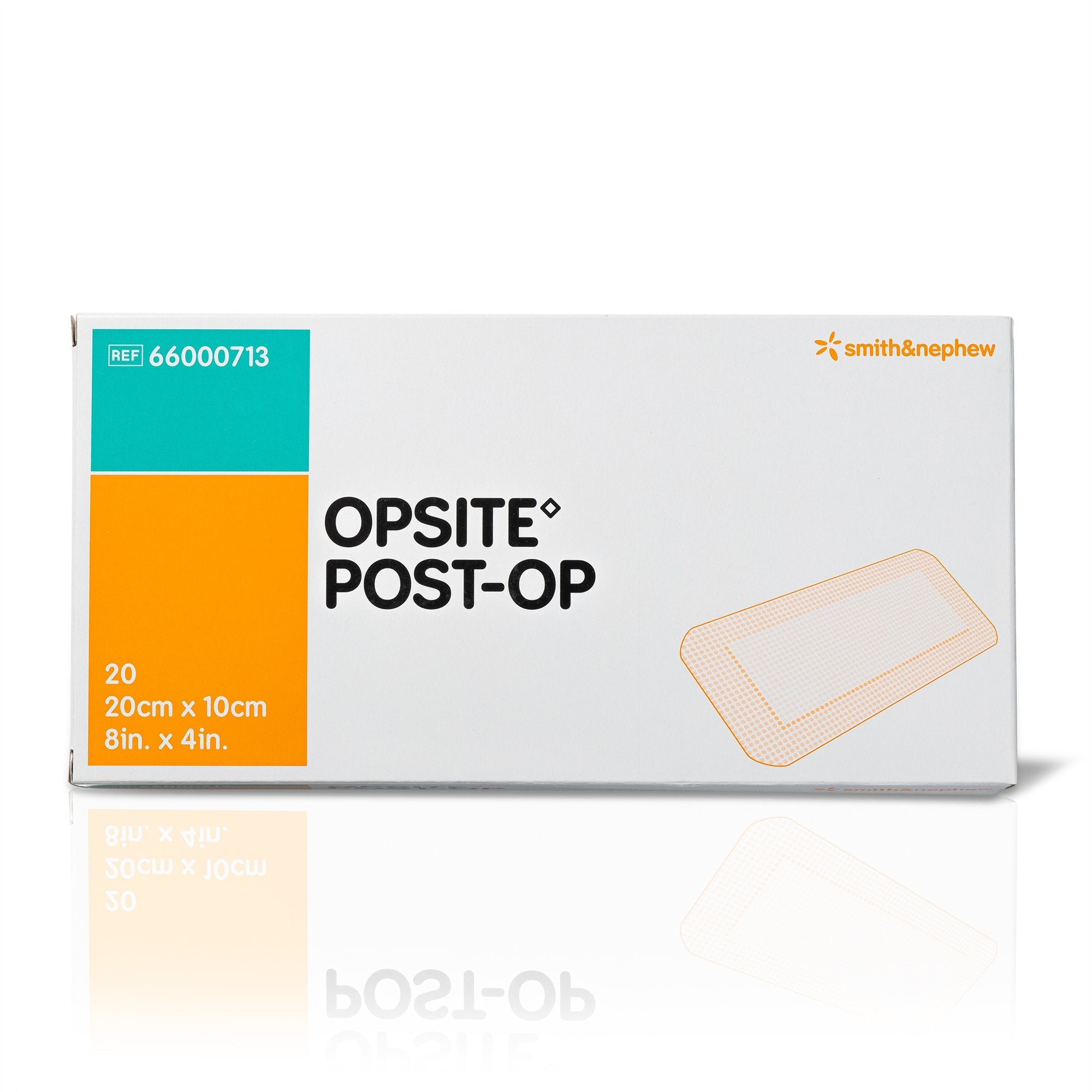 Smith & Nephew Opsite - Post-Op Transparent Waterproof Dressing With Absorbent Pad 25 X 10 Cm (10" X 4") 