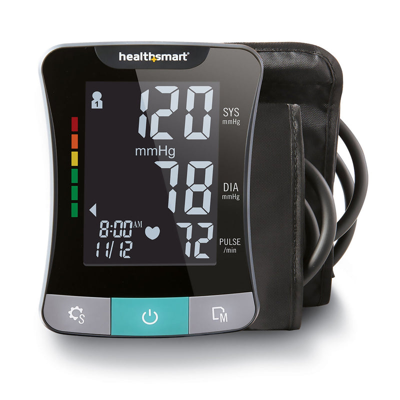 Mabis One-Tube Blood Pressure Monitor, Digital, Black Cuff (Each)