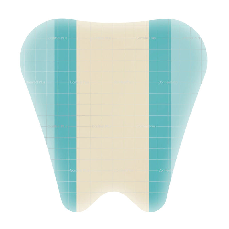 Comfeel Plus Ulcer Hydrocolloid Dressing, 7 x 8 Inch Sacral (Box of 5)