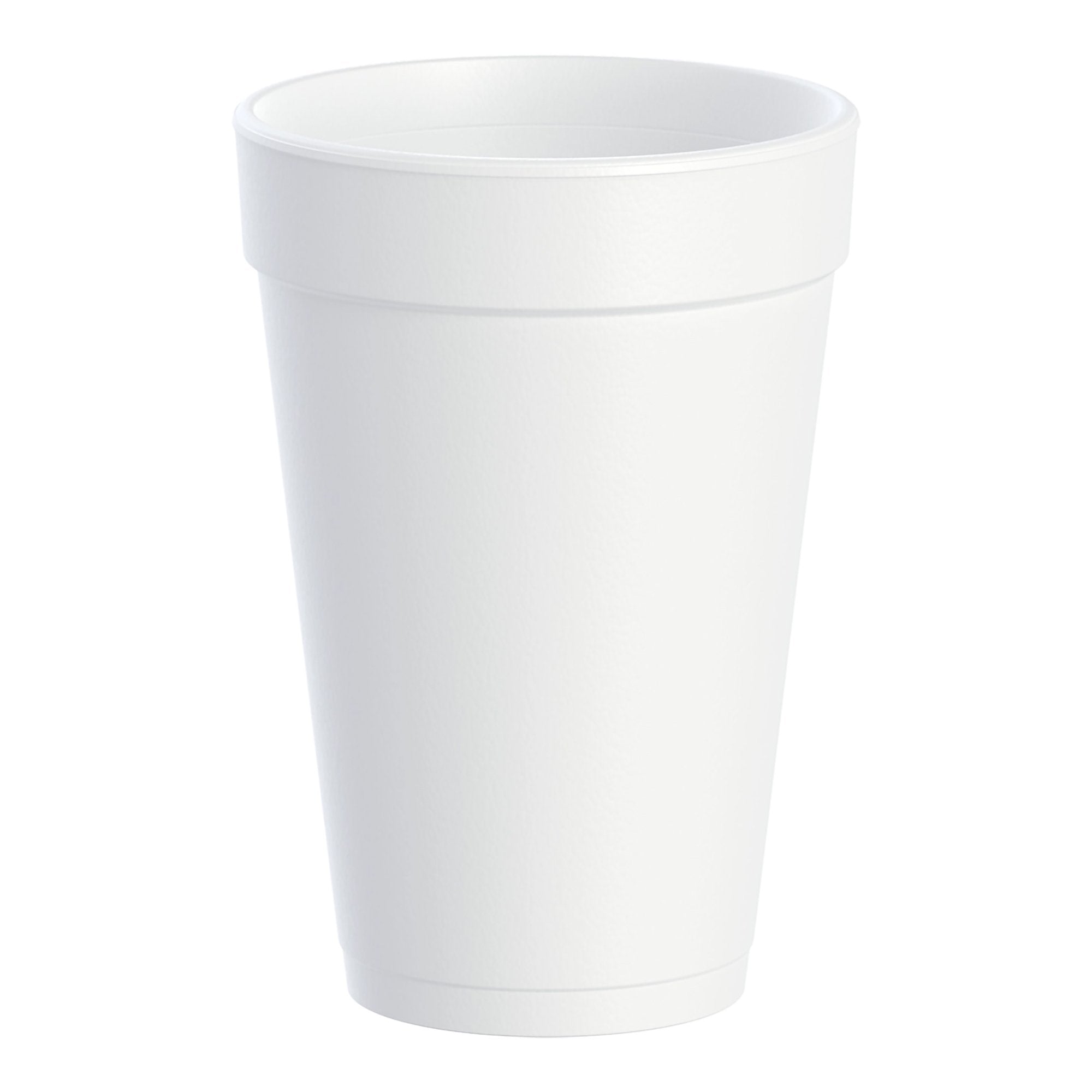 RJ Schinner Co Dart Insulated Styrofoam Beverage Drinking Cups, White, 16 ounce (1000/CS) 