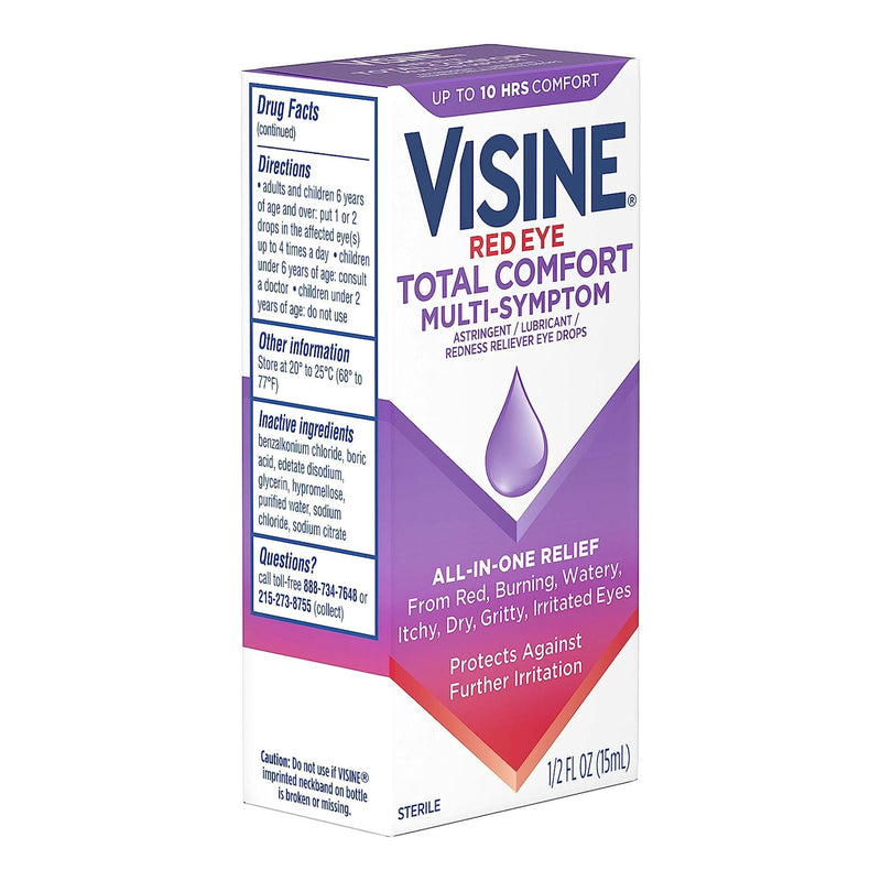 Visine Red Eye Total Comfort Multi-Symptom Eye Drops (Each)