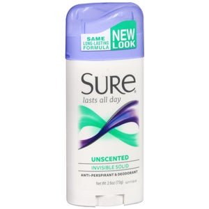 Sure Antiperspirant / Deodorant (Each)