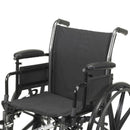 McKesson Brand drive Cruiser III Lightweight Wheelchair, 20-Inch Seat Width 