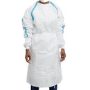Contec Inc Chemotherapy Procedure Gown Contec CritiGear 6X-Large / 7X-Large White NonSterile ASTM D6978-05 Disposable (30/CS) 