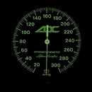ADC 800GP Gold Plated Aneroid Gauge for Diagnostix 700/778 Pocket Sphygmomanometers - Luminescent Dial