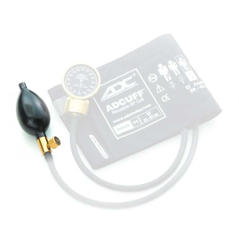 ADC 872N Adflow Inflation Bulb and Valve  Gold Plated