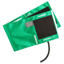 ADC Adcuff Cuff and Bladder with One Tube - Adult - Green