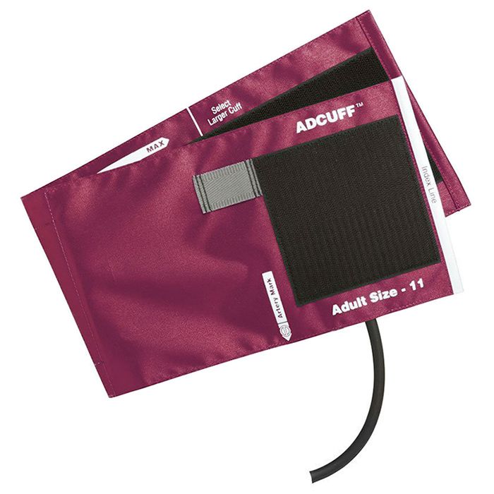 ADC Adcuff Cuff and Bladder with One Tube - Adult  Magenta