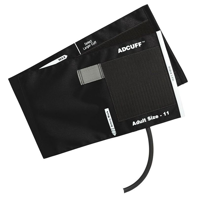 ADC Adcuff Cuff and Bladder with One Tube - Adult  Black