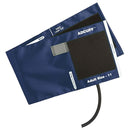 ADC Adcuff Cuff and Bladder with One Tube and Female Luer Connector - Adult - Navy