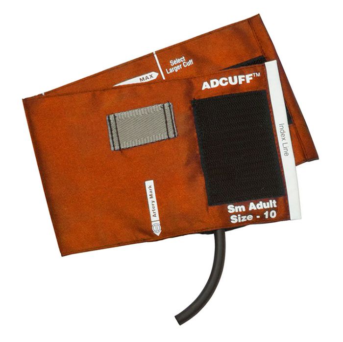 ADC Adcuff Cuff and Bladder with One Tube - Small Adult  Orange