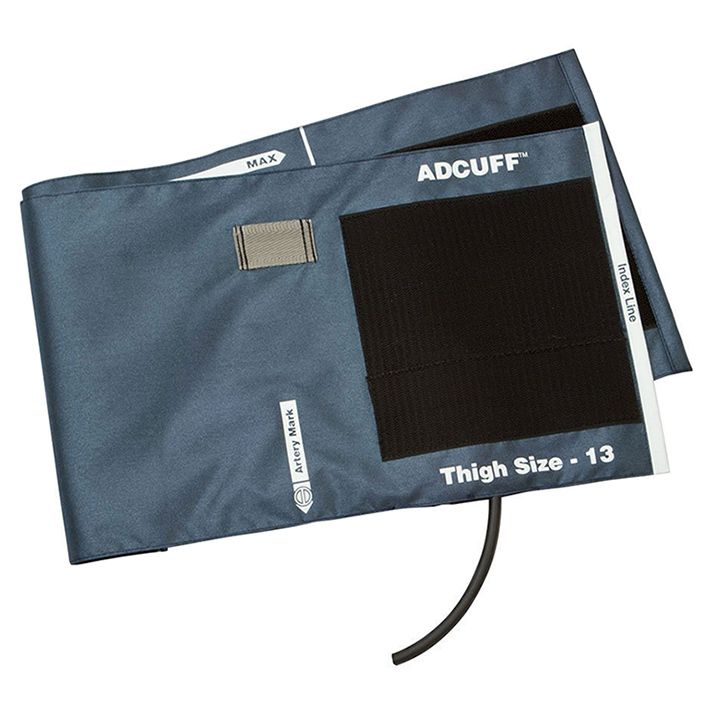 ADC Adcuff Cuff and Bladder with One Tube - Thigh  Navy
