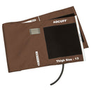 ADC Adcuff Cuff and Bladder with One Tube - Thigh - Brown