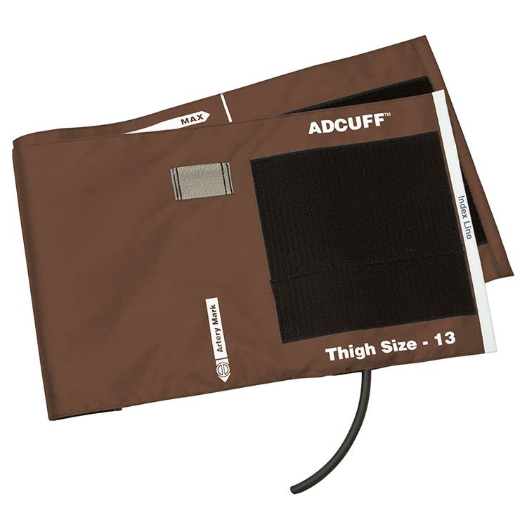 ADC Adcuff Cuff and Bladder with One Tube - Thigh  Brown