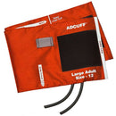 ADC Adcuff Cuff and Bladder with Two Tubes - Large Adult - Orange
