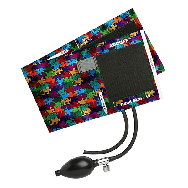 ADC Adcuff Sphygmomanometer Inflation System - Adult  Puzzle Pieces