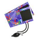 ADC Adcuff Sphygmomanometer Inflation System - Adult - Peter's Blue Swirly